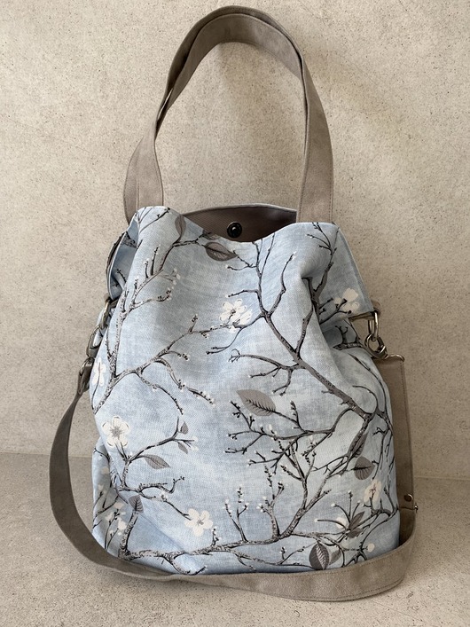 Torba, worek XXL - kwiaty wiśni