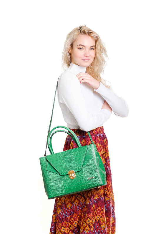 Torebka skórzana - Shopper (7001)