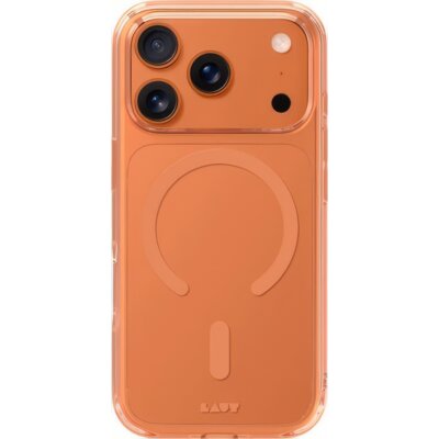 Etui LAUT Crystal Fluro MagSafe do Apple iPhone 17 Pro Przeczysto-brązowy