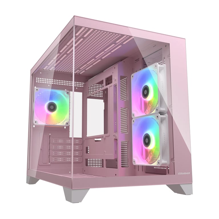 COUGAR CGR-2QA6P-RGB Mini Tower Różowy 382QA60.0004