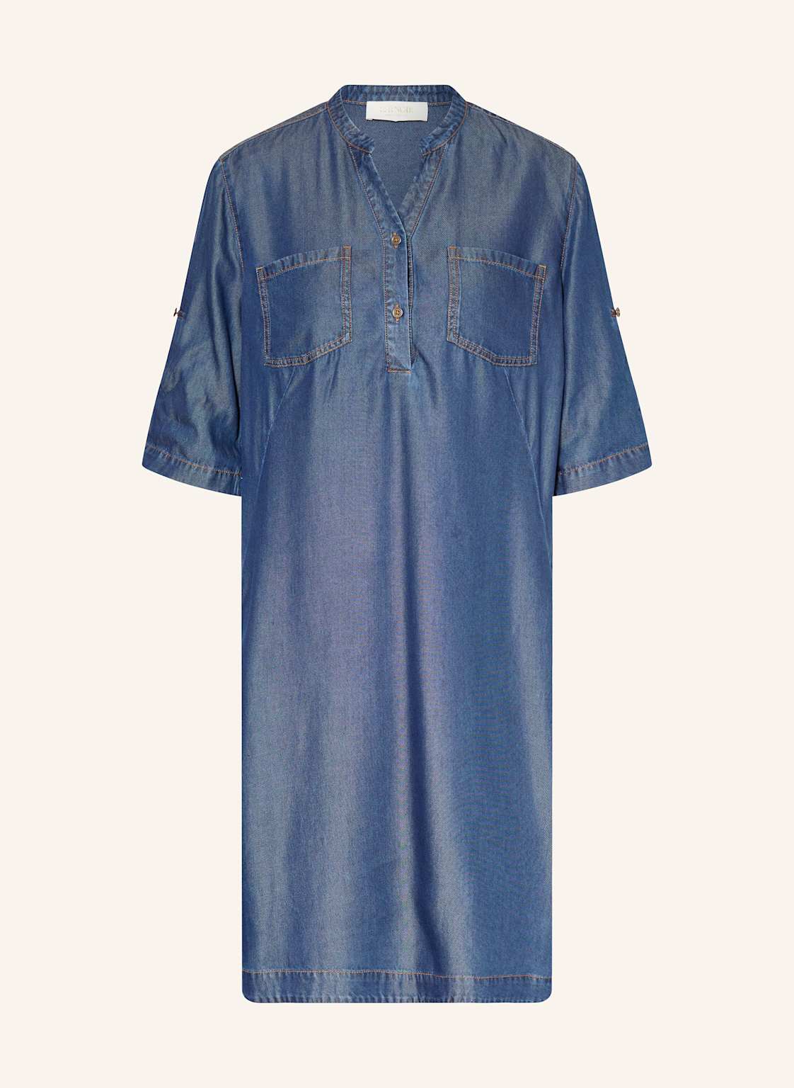 Catnoir Sukienka W Stylu Jeansowym blau