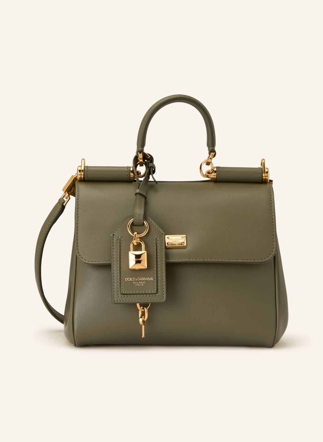 Dolce & Gabbana Torebka My Sicily Plongé gruen