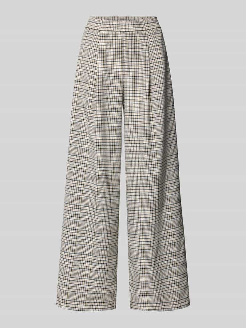 Spodnie szerokie z dodatkiem wiskozy