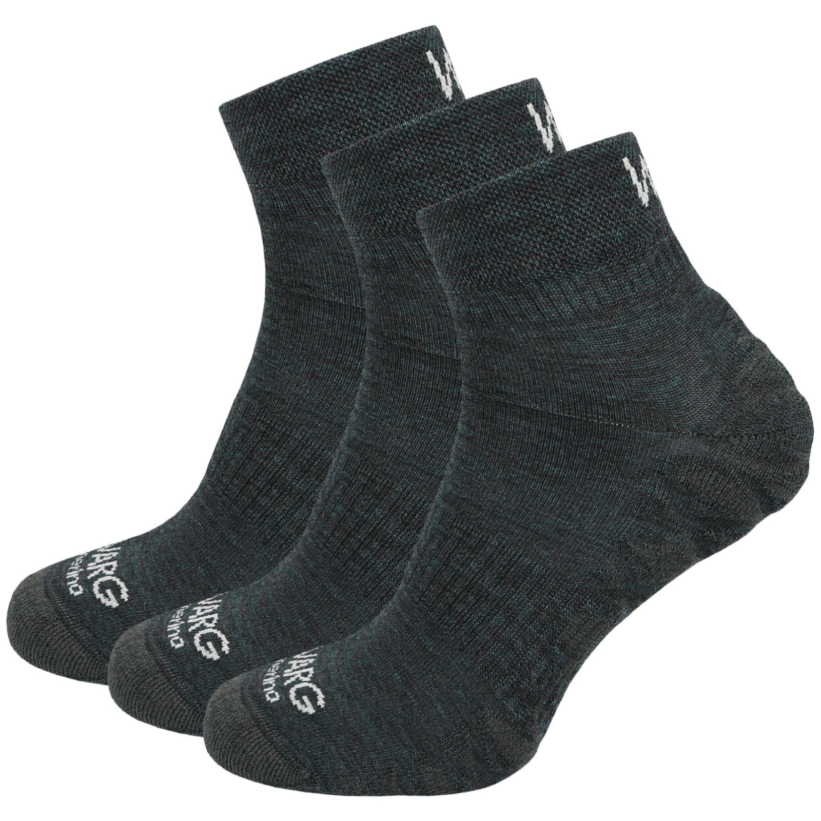 Skarpety Warg Endurance Merino Mid 3-pack Rozmiar skarpet: 43-46 / Kolor: zielony