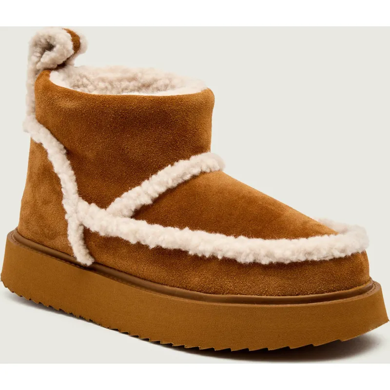 INUIKII Śniegowce SHEARLING MICRO | zamsz