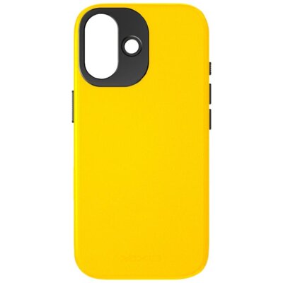 Etui YAXO Leather Gear Slim MagSafe do Apple iPhone 17 Żółty