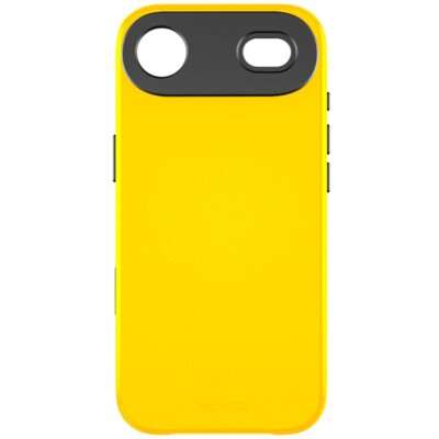 Etui YAXO Leather Gear Slim MagSafe do Apple iPhone Air Żółty