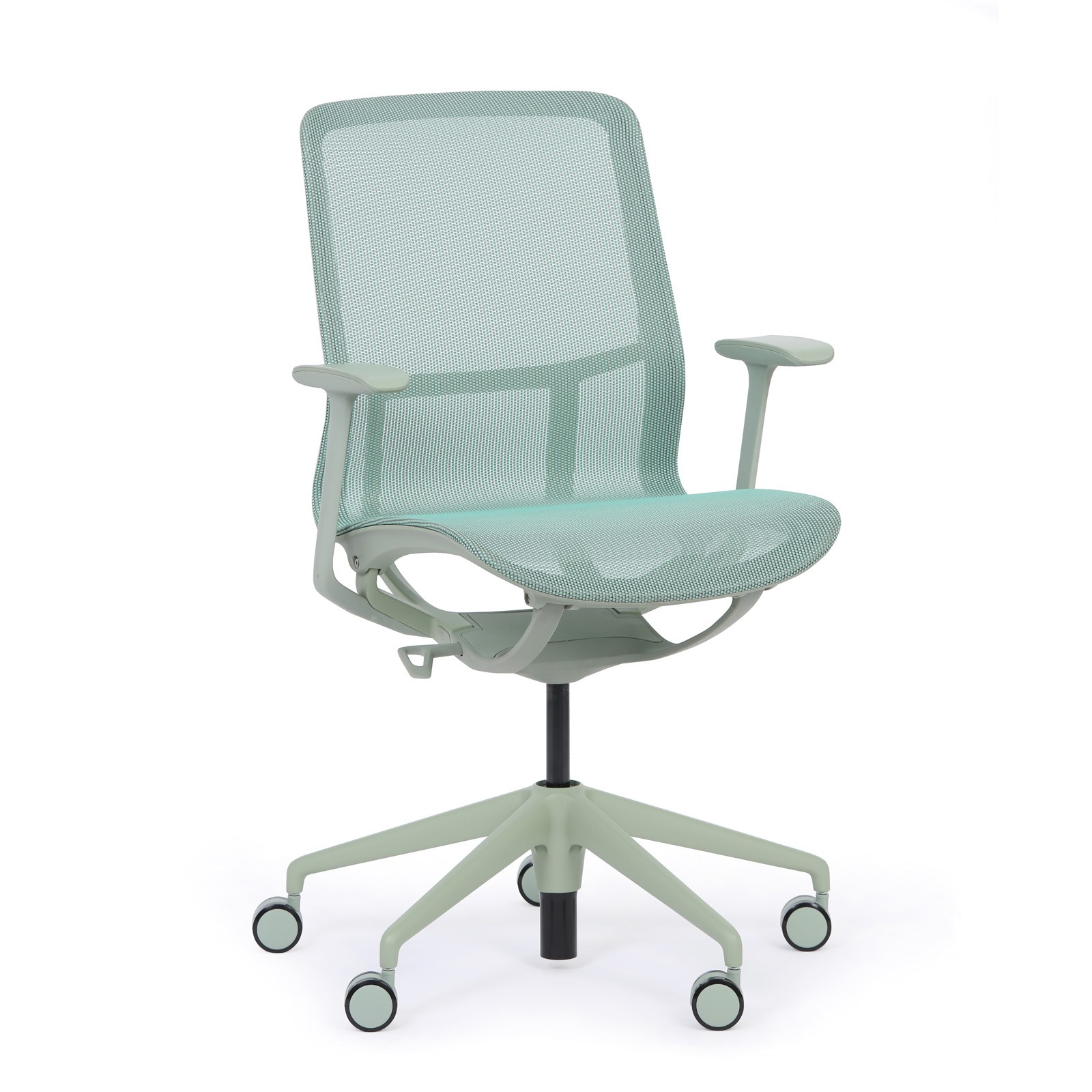 Krzesło biurowe ELVI, zielony