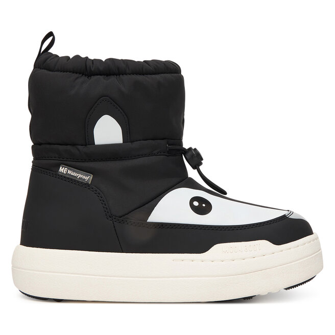 Śniegowce Moon Boot Mb Jr Park Tube Mid Animal Wp 80D3440100 D Czarny