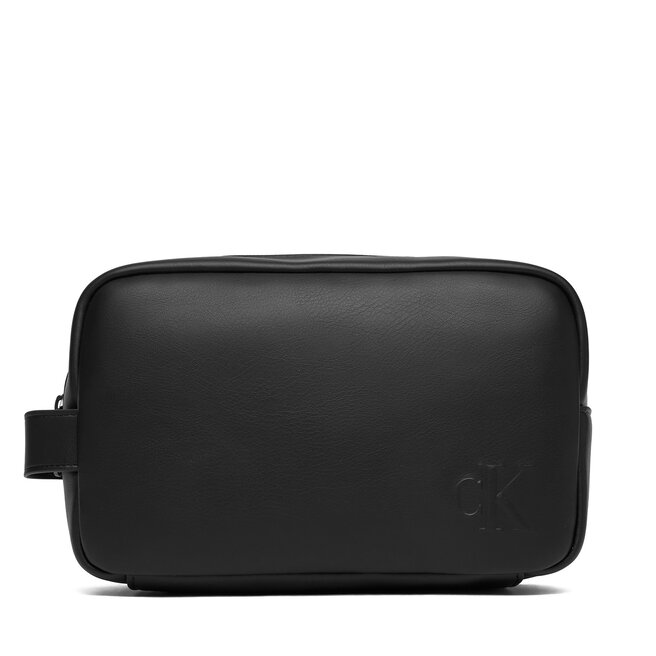 Saszetka Calvin Klein Bold Ck Dopp Kit LV04D1140G Czarny