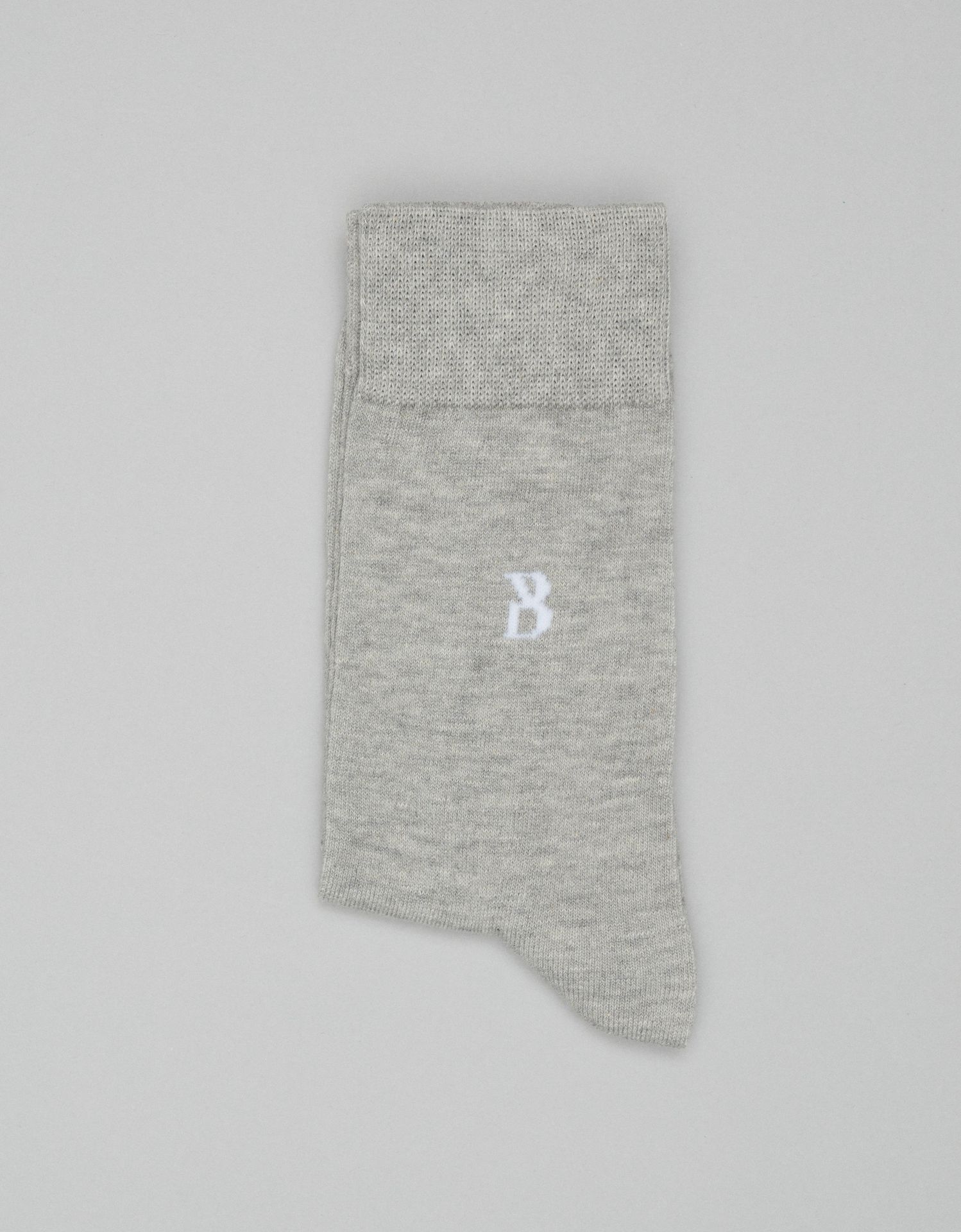 skarpety długie combed cotton szare