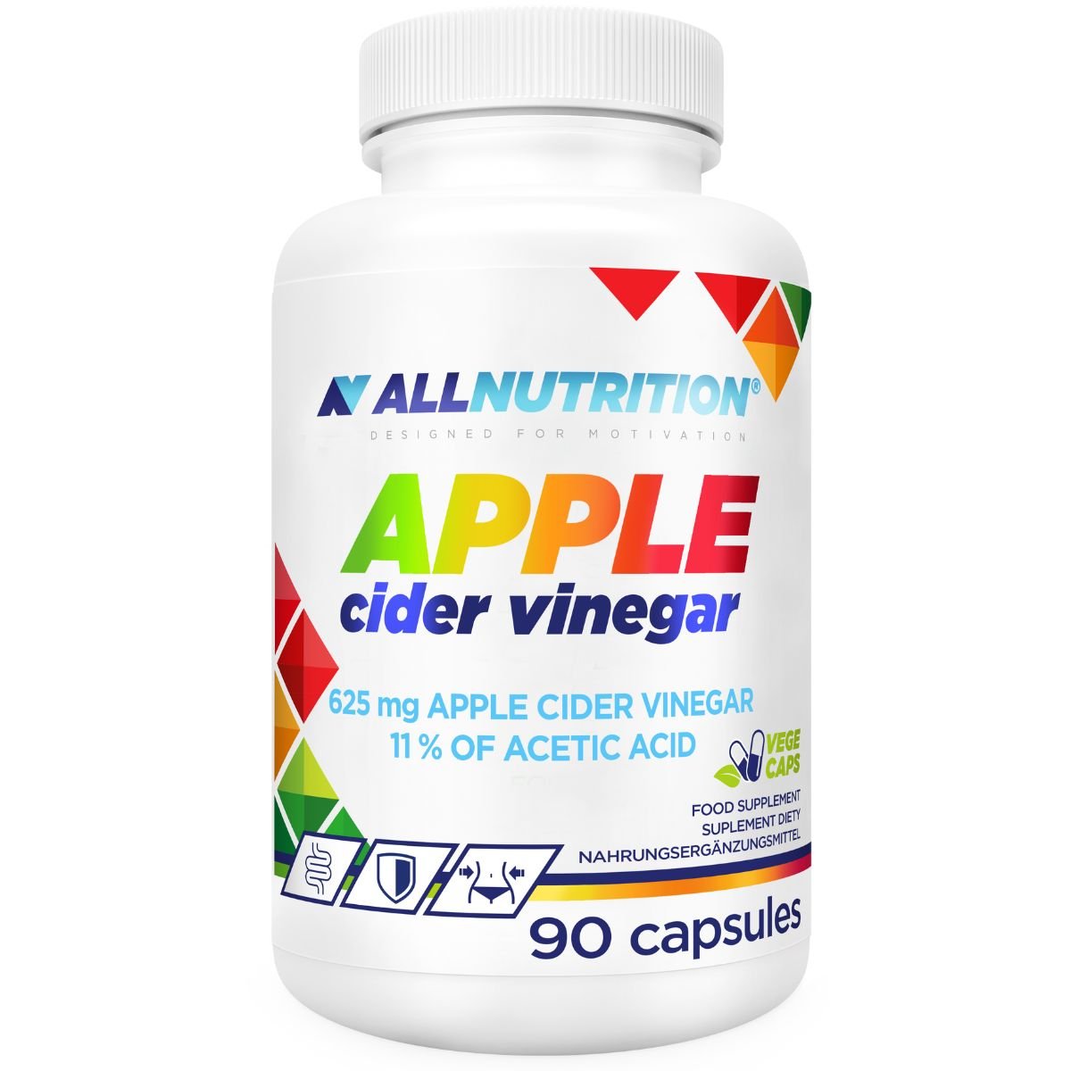 Allnutrition Apple Cider Vinegar, 90 kapsułek