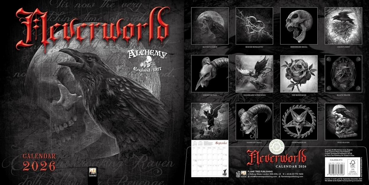 Kalendarz 2026 ścienny Alchemy: Neverworld Wall - kalendarz