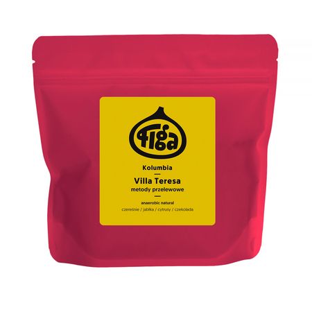 Figa Coffee kawa ziarnista Kolumbia Villa Teresa Anaerobic Natural Filter 200 g - kawa