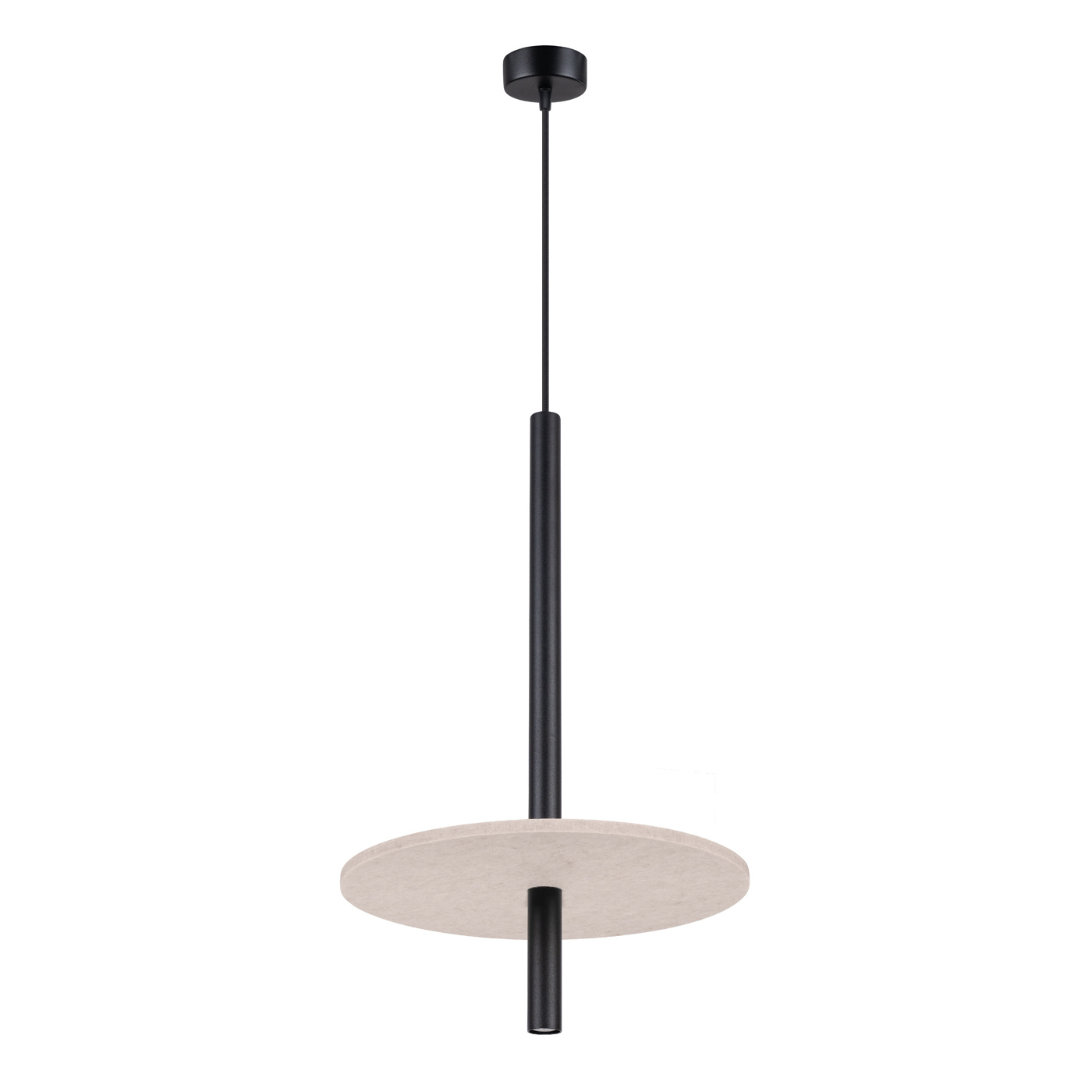 Lampa wisząca FELTRO G9 - czarny/beżowy