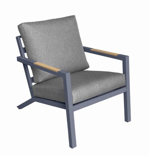 Bello Giardino Fotel aluminiowy ogrodowy MISTERIOSO wygodne siedzisko