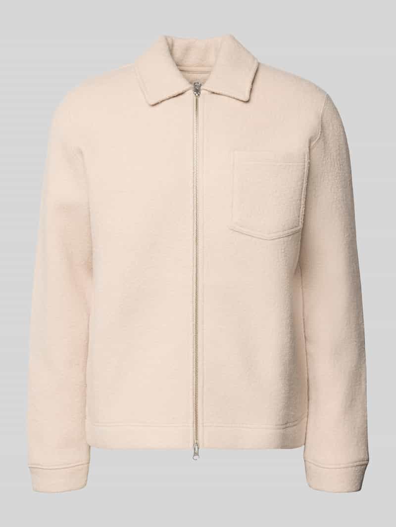 Kurtka koszulowa zapinana na zamek błyskawiczny model ‘HANNES'