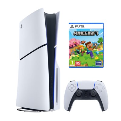 SONY PlayStation 5 Slim E-chassis + Minecraft Gra PS5