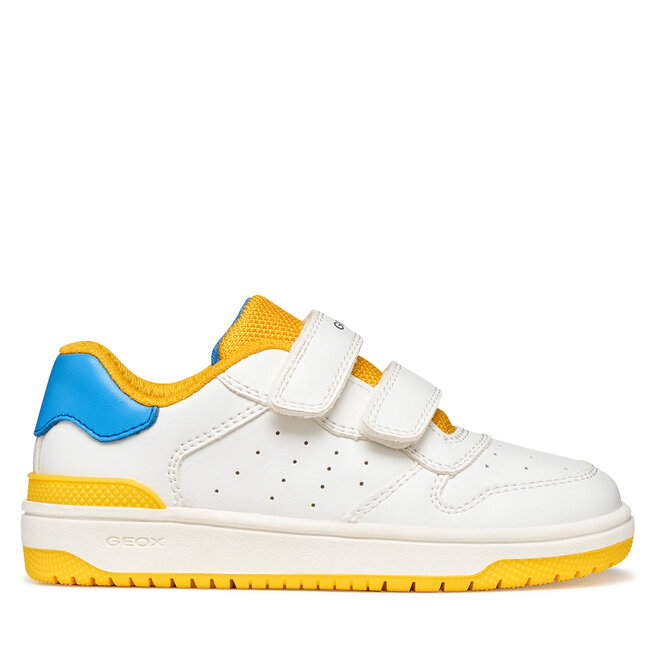 Sneakersy Geox J Washiba Boy J46LQA 000BC C0270 S Biały