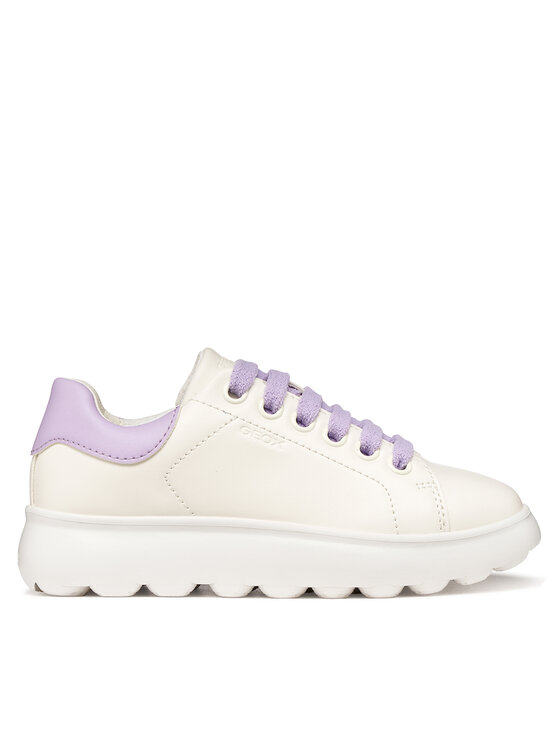 Geox Sneakersy J Puffypop Girl J55MRA 000BC C0761 S Biały