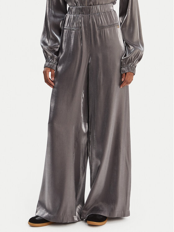 Liu Jo Sport Spodnie materiałowe TA6005 T322A Szary Relaxed Fit