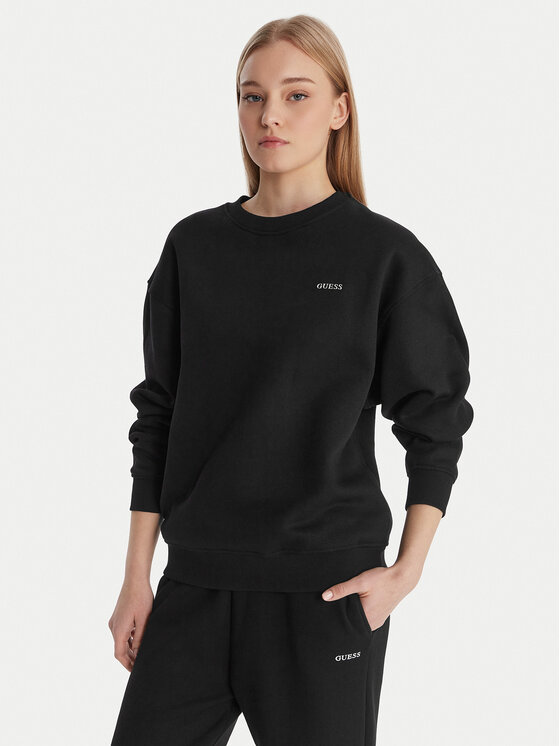 Guess Bluza V6RQ13 K9V31 Czarny Regular Fit