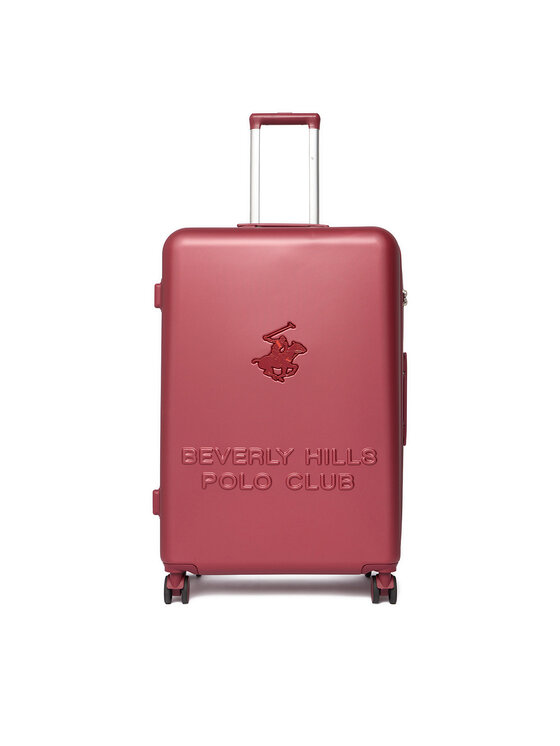 Walizka Beverly Hills Polo Club CEO-BHPC-L-004-08-BURGUNDY