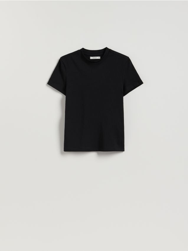 Reserved - T-shirt slim fit - czarny