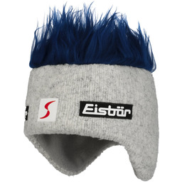 Czapka Cocker Skipool by Eisbär, biało-niebieski, One Size Small