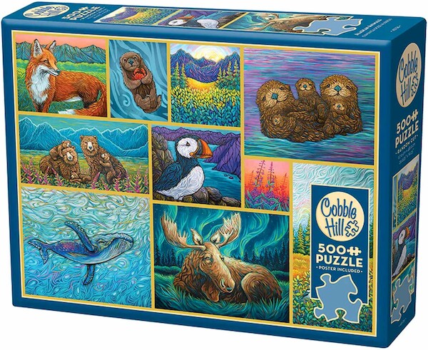 Puzzle Zwierzęta Alaski 500 elementów