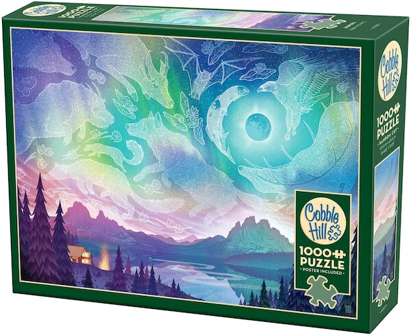 Puzzle Zwierzęta na niebie 1000 elementów
