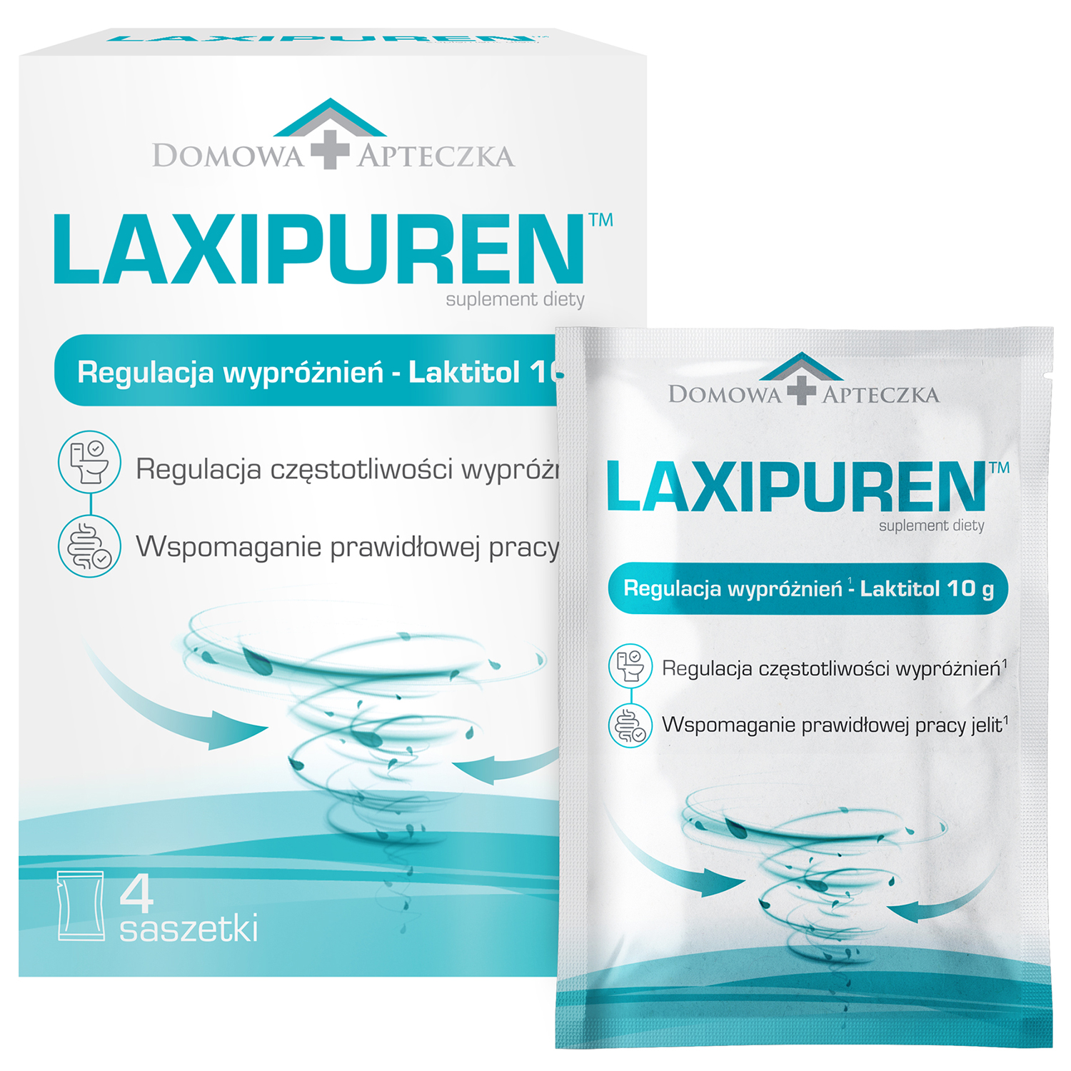 Laxipuren, 10 g x 4 saszetki