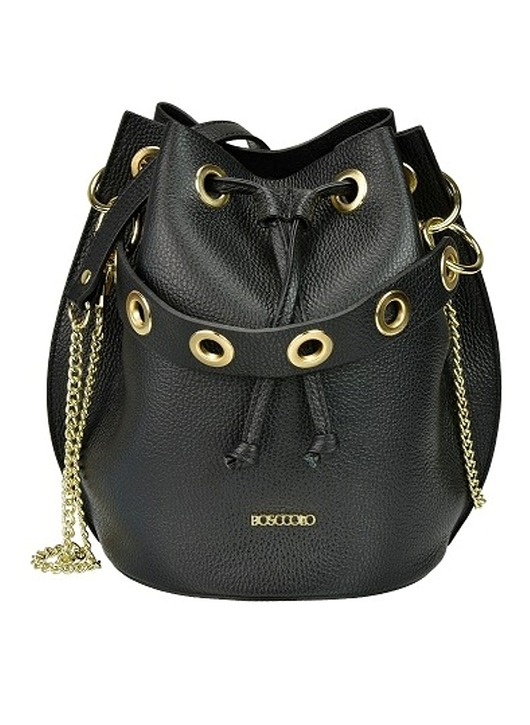 Torebka skórzana - worek (5797)