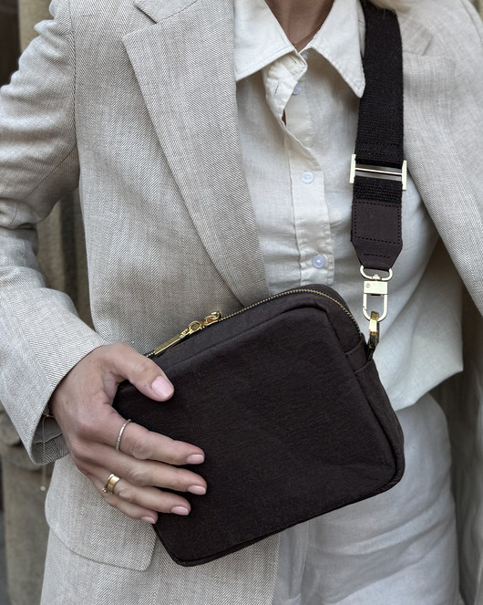 Listonoszka Mini MELODY Plus Crossbody Czekolada