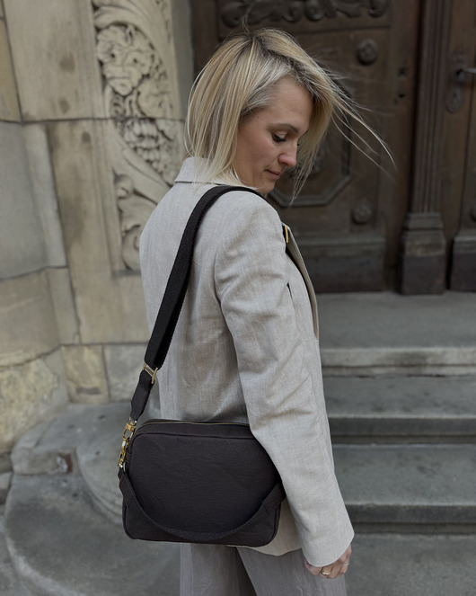 Listonoszka MELODY Crossbody Czekoladowa