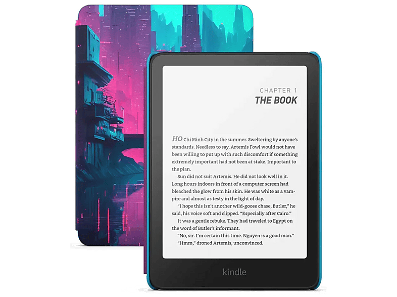 Czytnik e-booków KINDLE Paperwhite Kids 16GB Cyber City Wielokolorowy