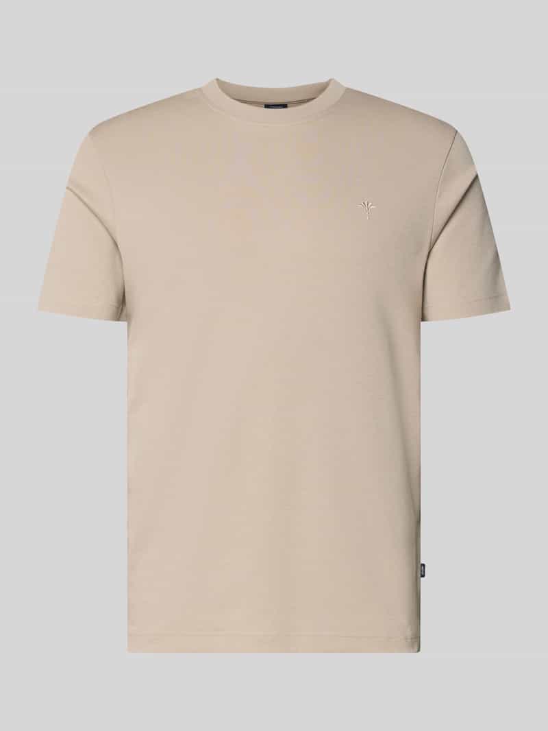 T-shirt z wyhaftowanym logo model ‘Priamo’