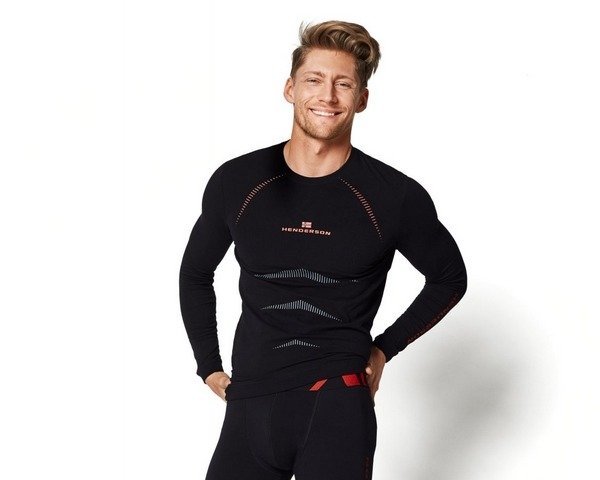 Podkoszulek męski termoaktywny Henderson czarny - Czarny - XXL