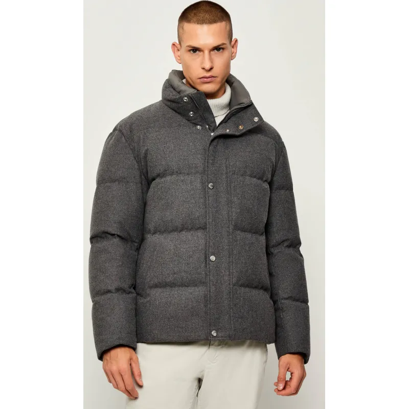 BOSS BLACK Puchowa kurtka P-Drader | Regular Fit | z dodatkiem wełny