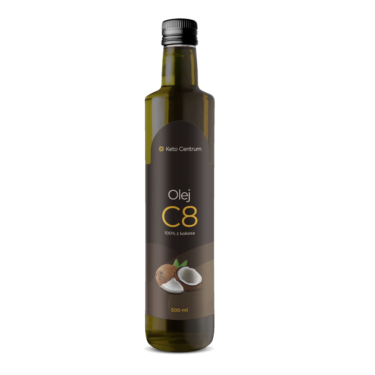 Olej C8 100% z kokosa KetoCentrum