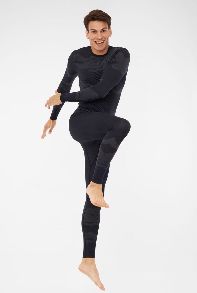 Komplet bielizny termoaktywnej męskiej Viking Gasher Merino 1900 granatowy - XL