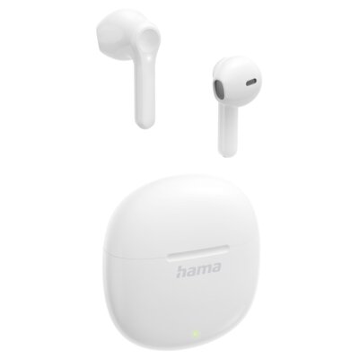 Hama Action One TWS Douszne Bluetooth 5.4 Biały 221774