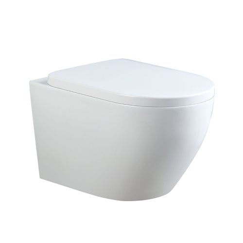 Hydrosan Biała miska wc wisząca Rimless Mizu Tornado MIZU-WH-TR-02
