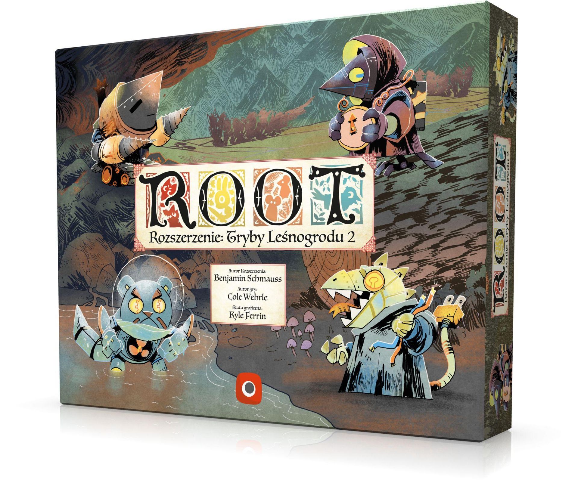 ROOT Tryby Leśnogrodu 2 - Cole Wehrle, Benjamin Schmauss - gra planszowa