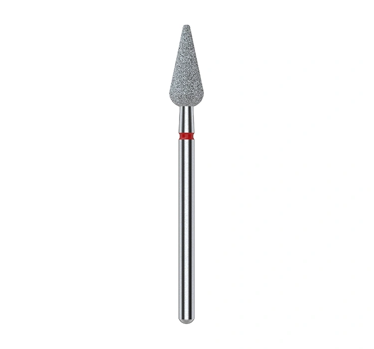 Staleks Pro Expert frez diamentowy gruszka czerwona FA100R050/12