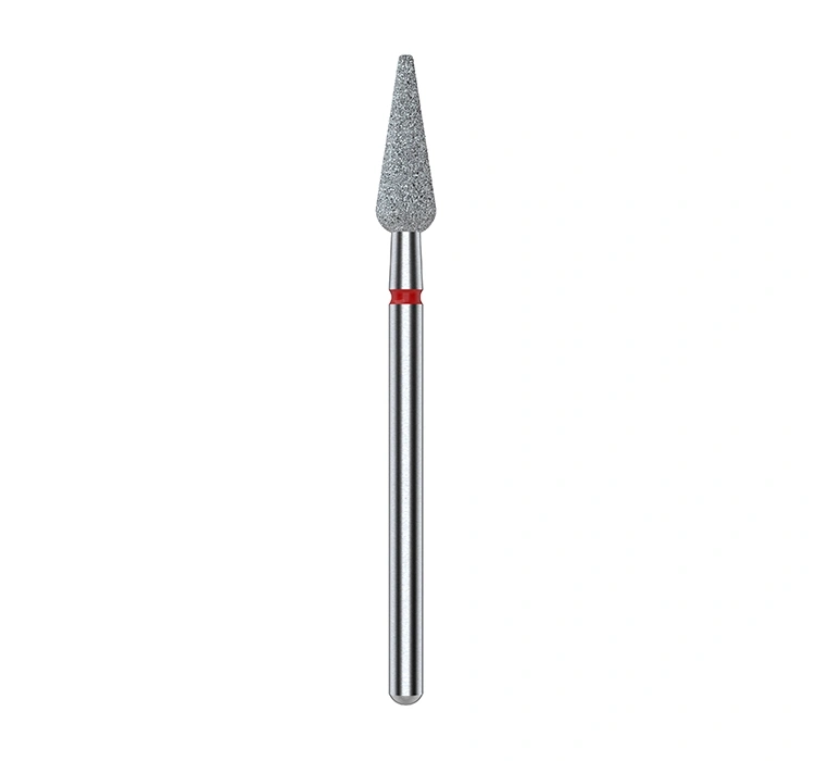 Staleks Pro Expert frez diamentowy gruszka czerwona FA100R040/12