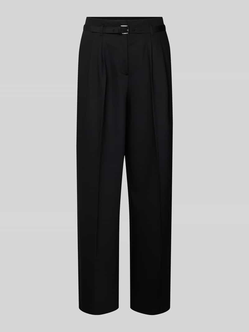 Spodnie materiałowe z kieszeniami z tyłu