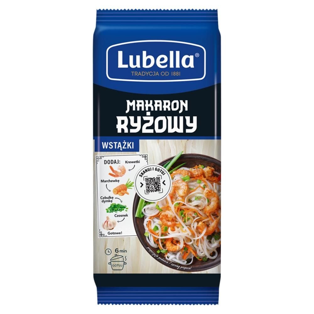 Lubella Makaron ryżowy wstążki 200 g