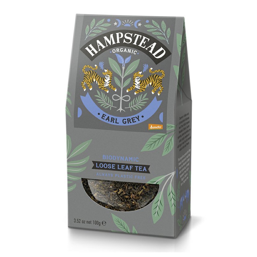Herbata sypana Hampstead Tea London BIO Earl Grey, 100 g
