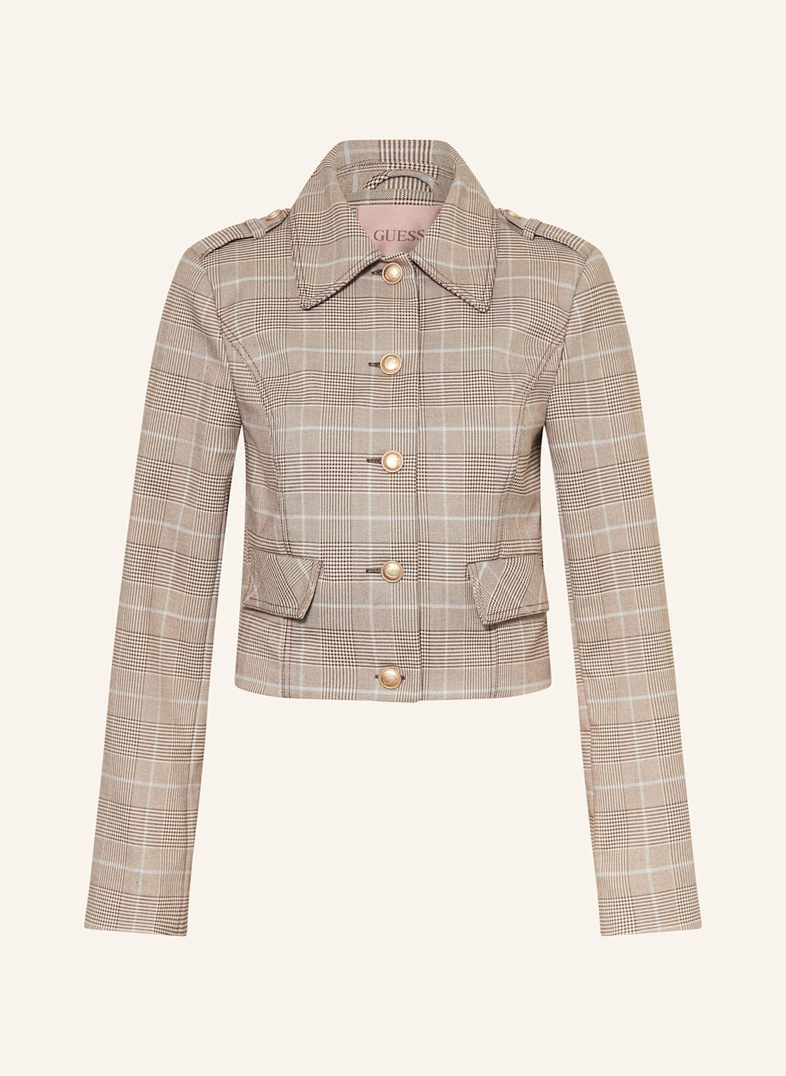 Guess Żakiet Pudełkowy Geraldine schwarz